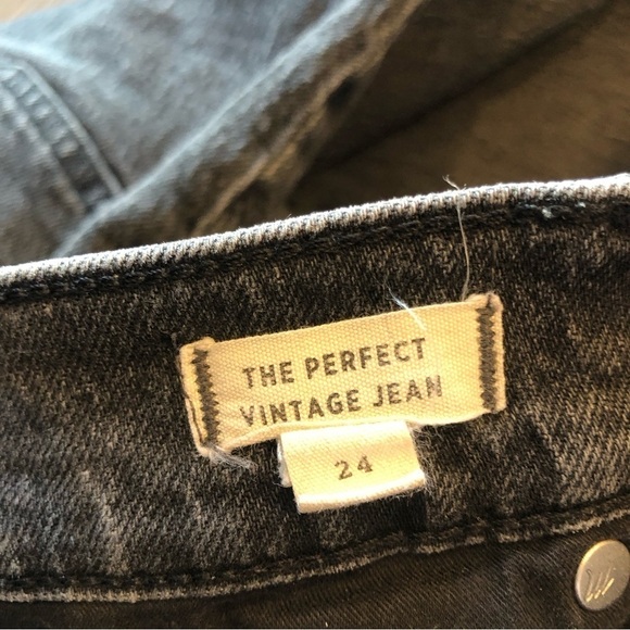 Women’s Madewell The Perfect Vintage Jean in Lunar Wash Size 24 - Picture 8 of 13